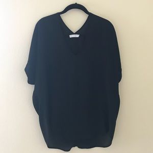 Dolman Style Short Sleeve Top